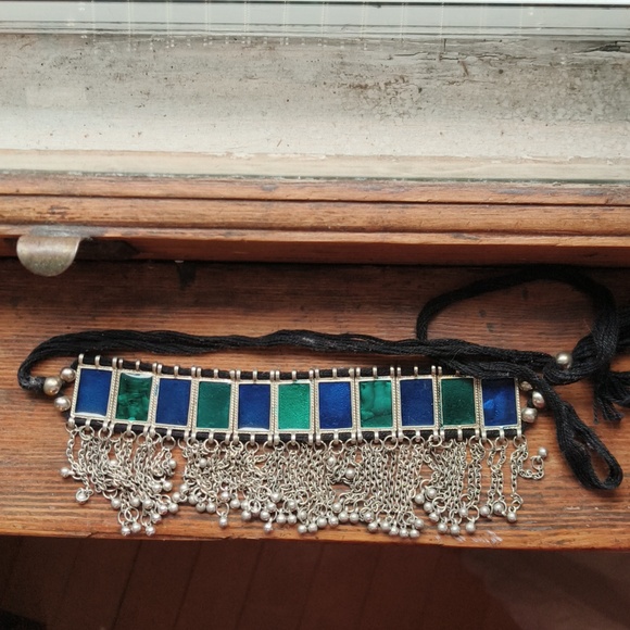 Metal Choker with all shades of blue 💙 - Picture 7 of 8